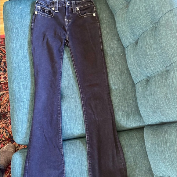 True Religion Becca Dark Wash 26 Waist 31 Inseam - Picture 5 of 7